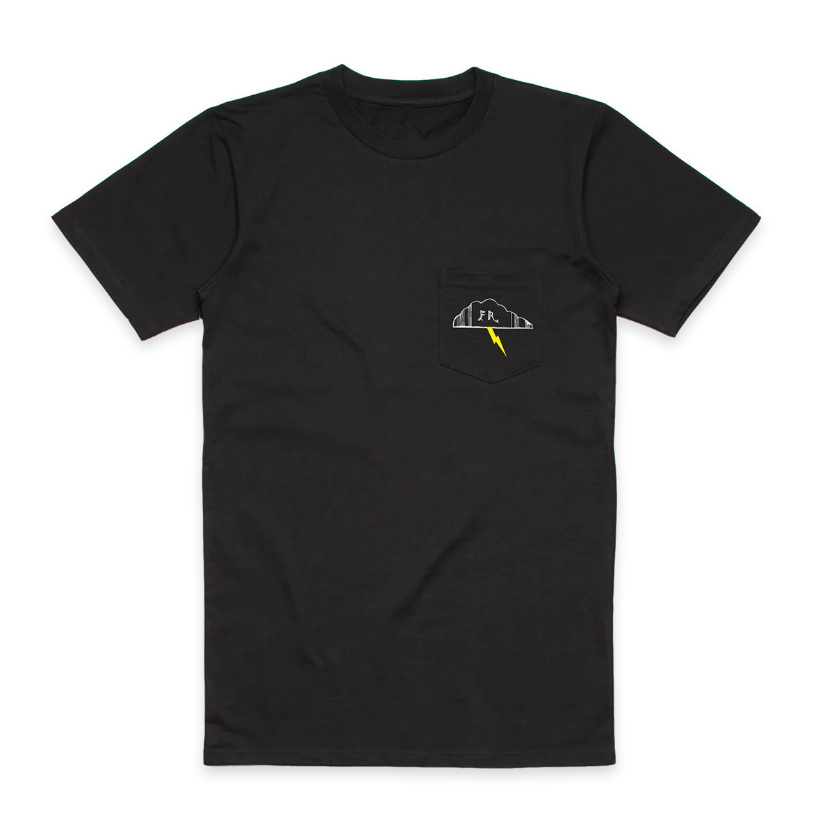 Sing The Greys Lightning Bolt Pocket T-shirt Black