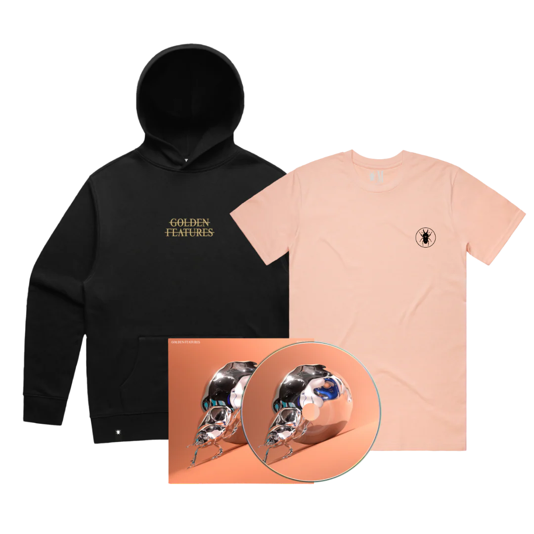 Sisyphus CD + Pink Stag Beetle Tee / Stag Beetle Premium Hoodie