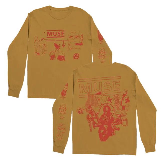 Sketches of Symmetry Long Sleeve T-Shirt - Image 3