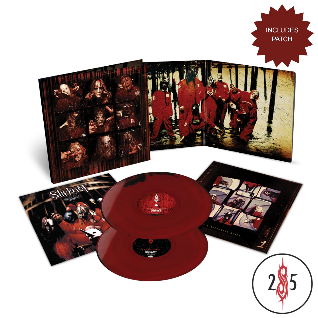 Slipknot (25th Anniversary Edition) Vinyl with Patch