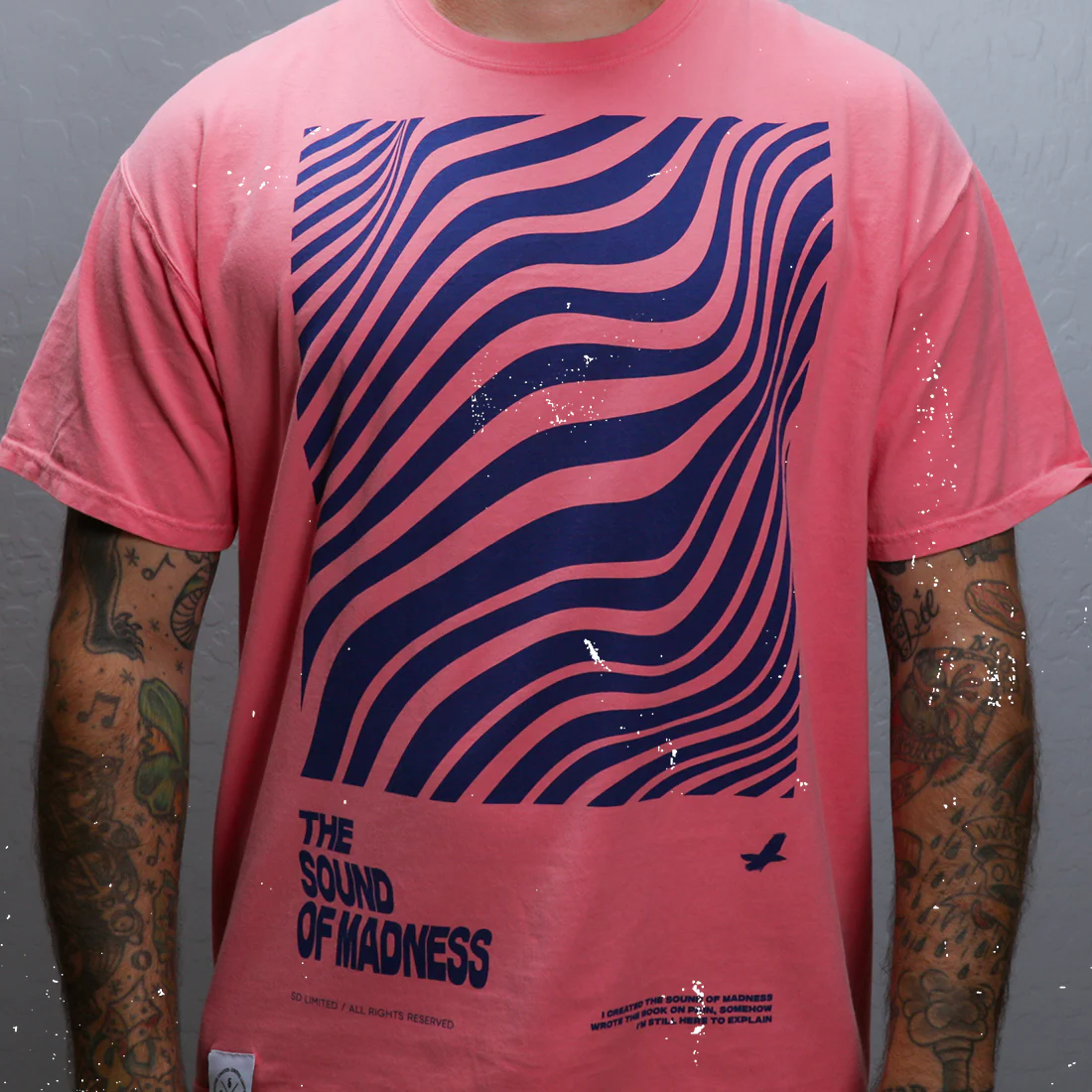 Sound of Madness T-Shirt (Pink) - Image 4