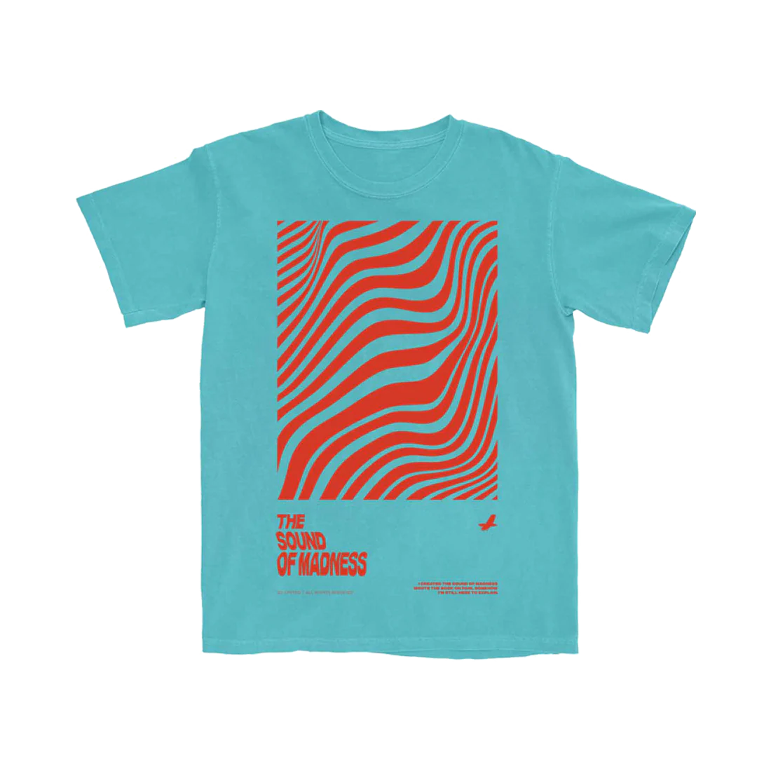 Sound of Madness T-Shirt (Turquoise) - Image 2