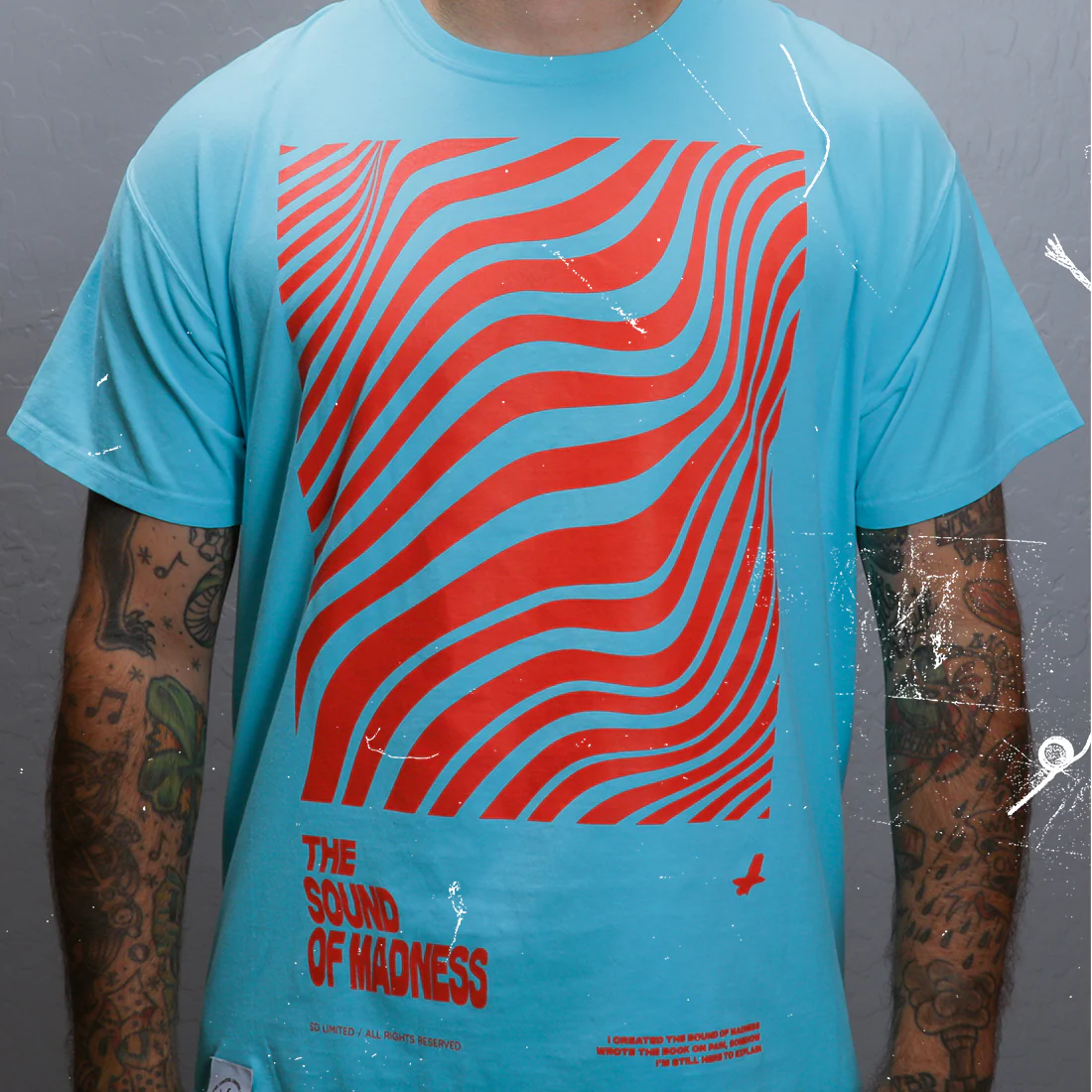 Sound of Madness T-Shirt (Turquoise) - Image 4