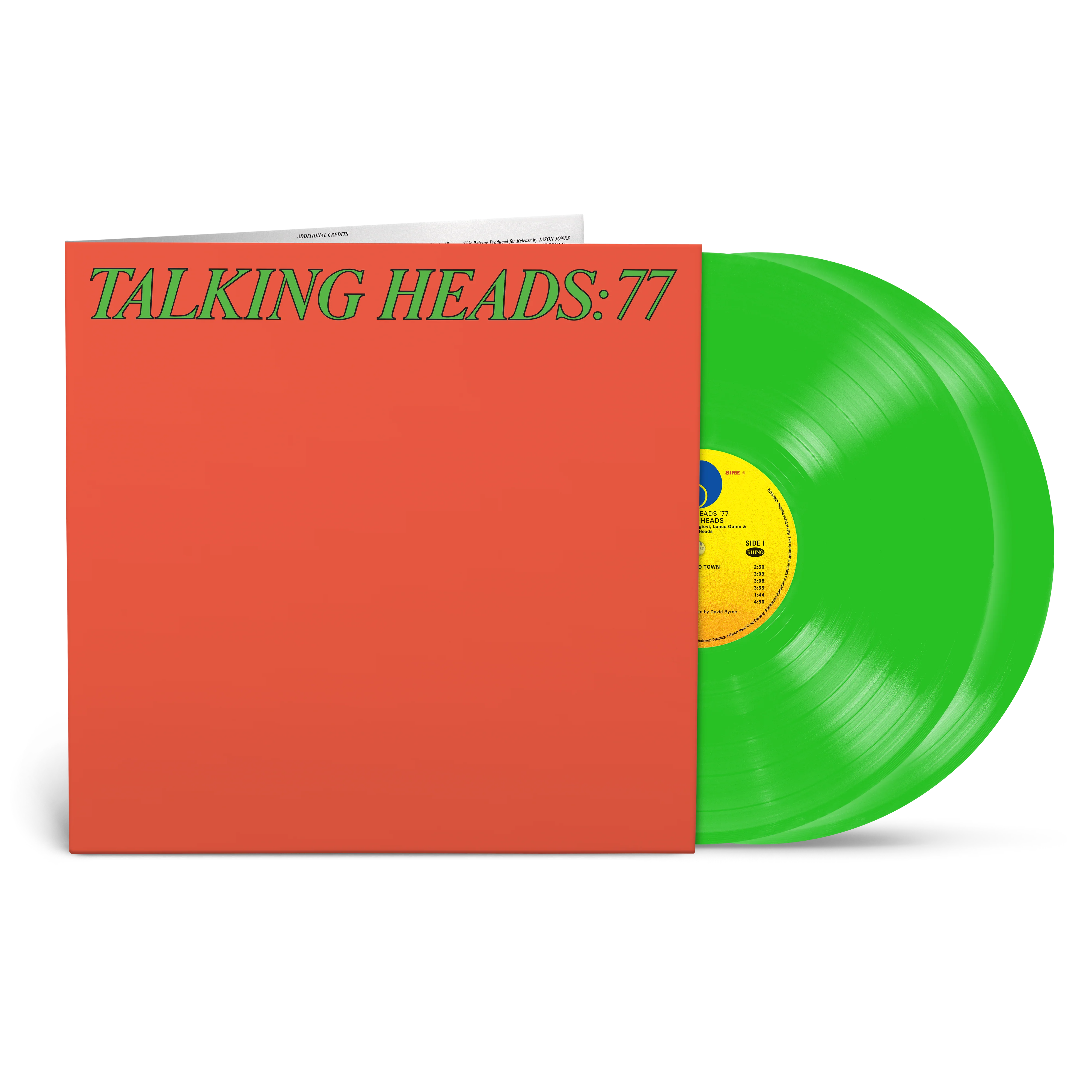 Talking Heads: 77 Limited Edition Green Vinyl