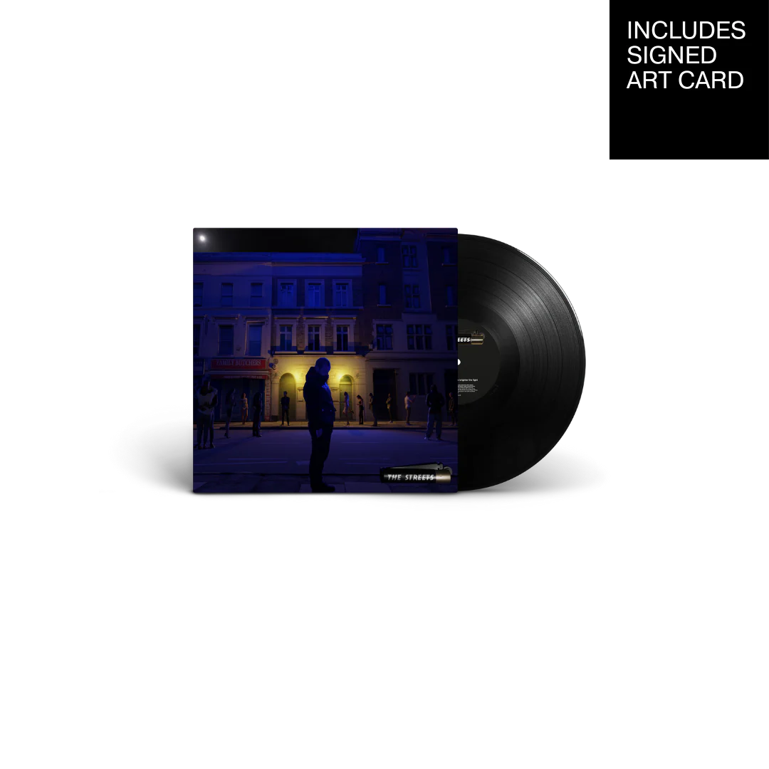 The Darker The Shadow The Brighter The Light (Black Vinyl) + Signed Artcard