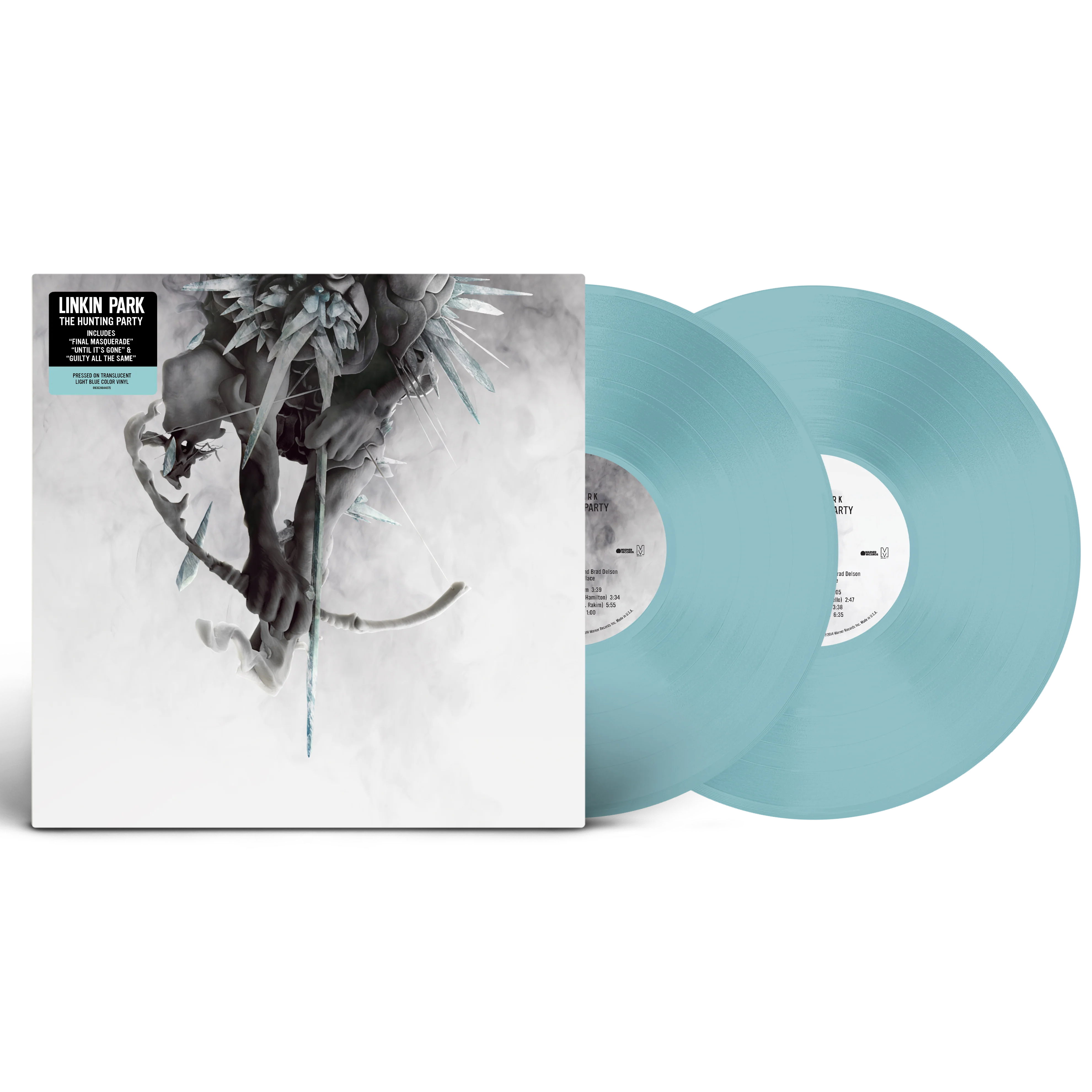 The Hunting Party 2LP Translucent Light Blue