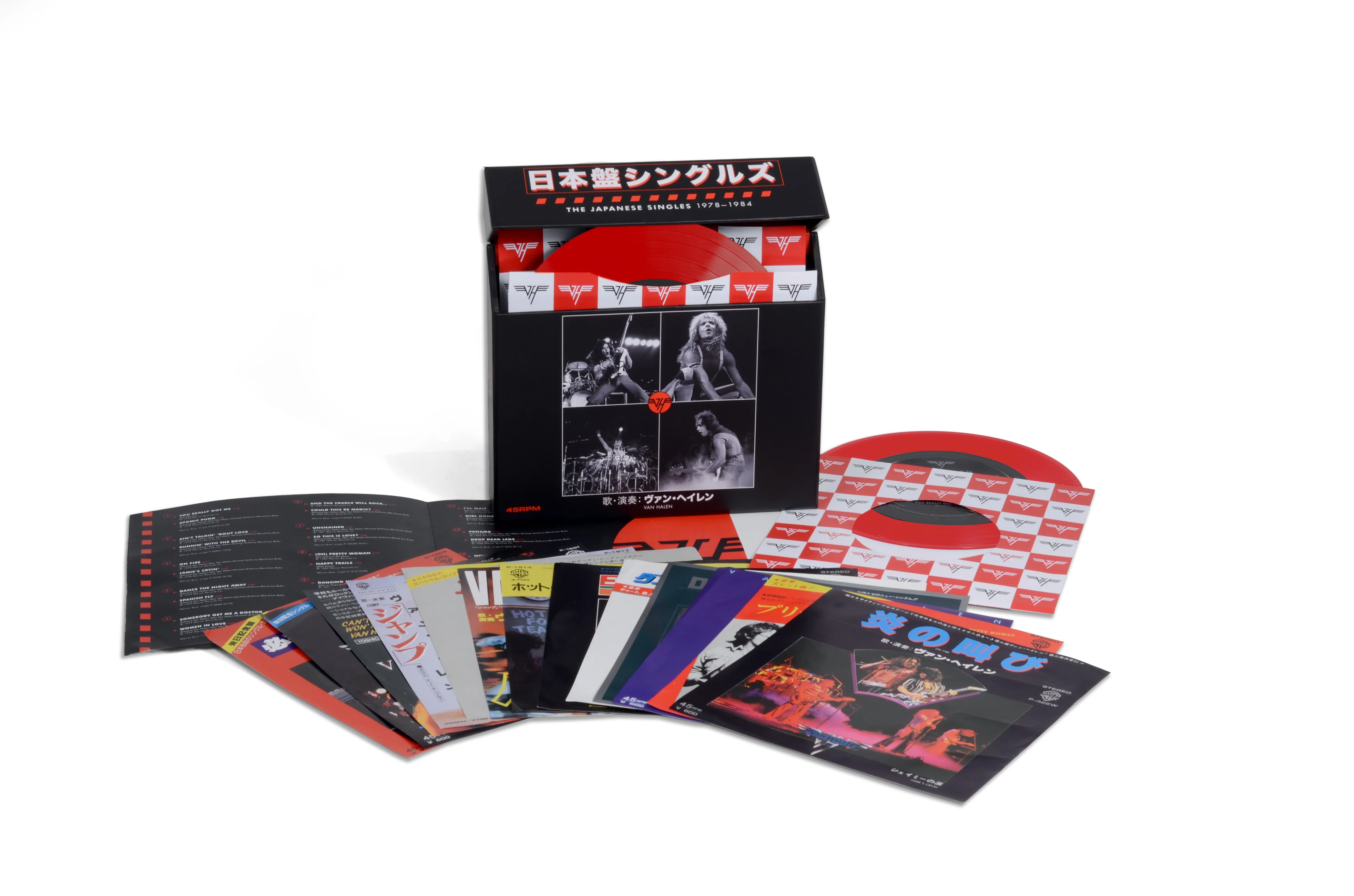 The Japanese Singles 1978-1984 Red Vinyl Boxed Set