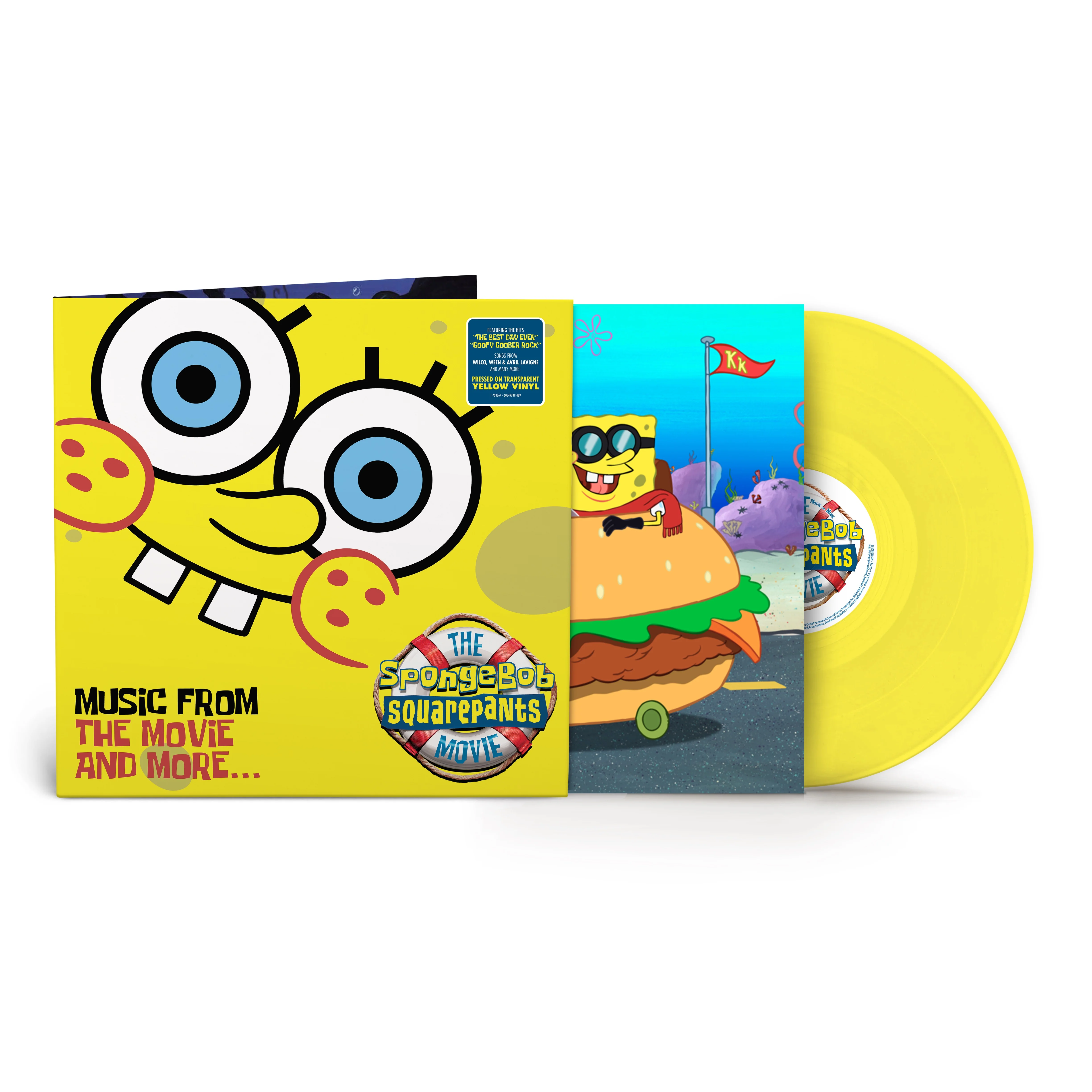 The SpongeBob SquarePants Movie - Music From The Movie and More (Yellow Vinyl)