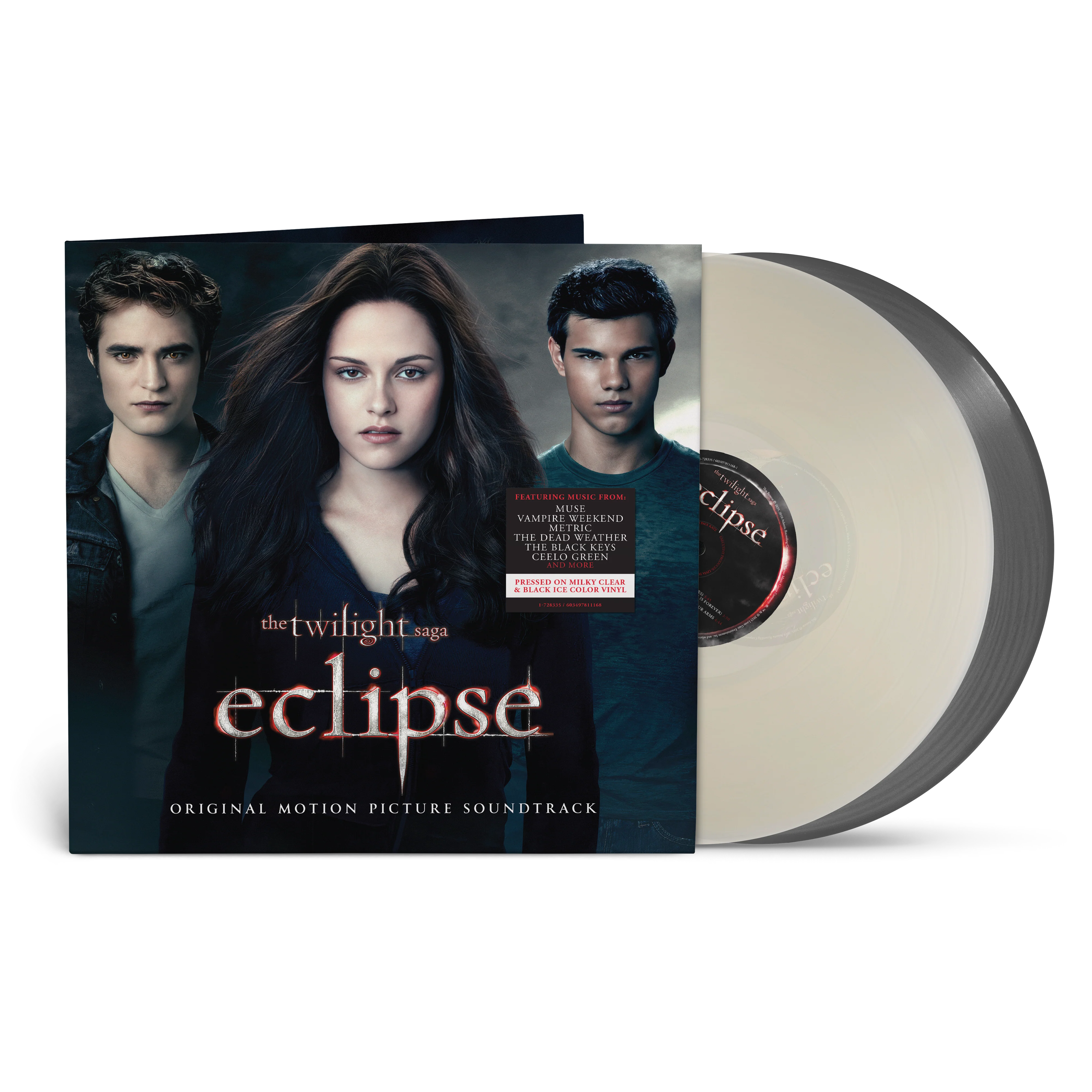 The Twilight Saga: Eclipse (Milky Clear & Black Ice Vinyl)