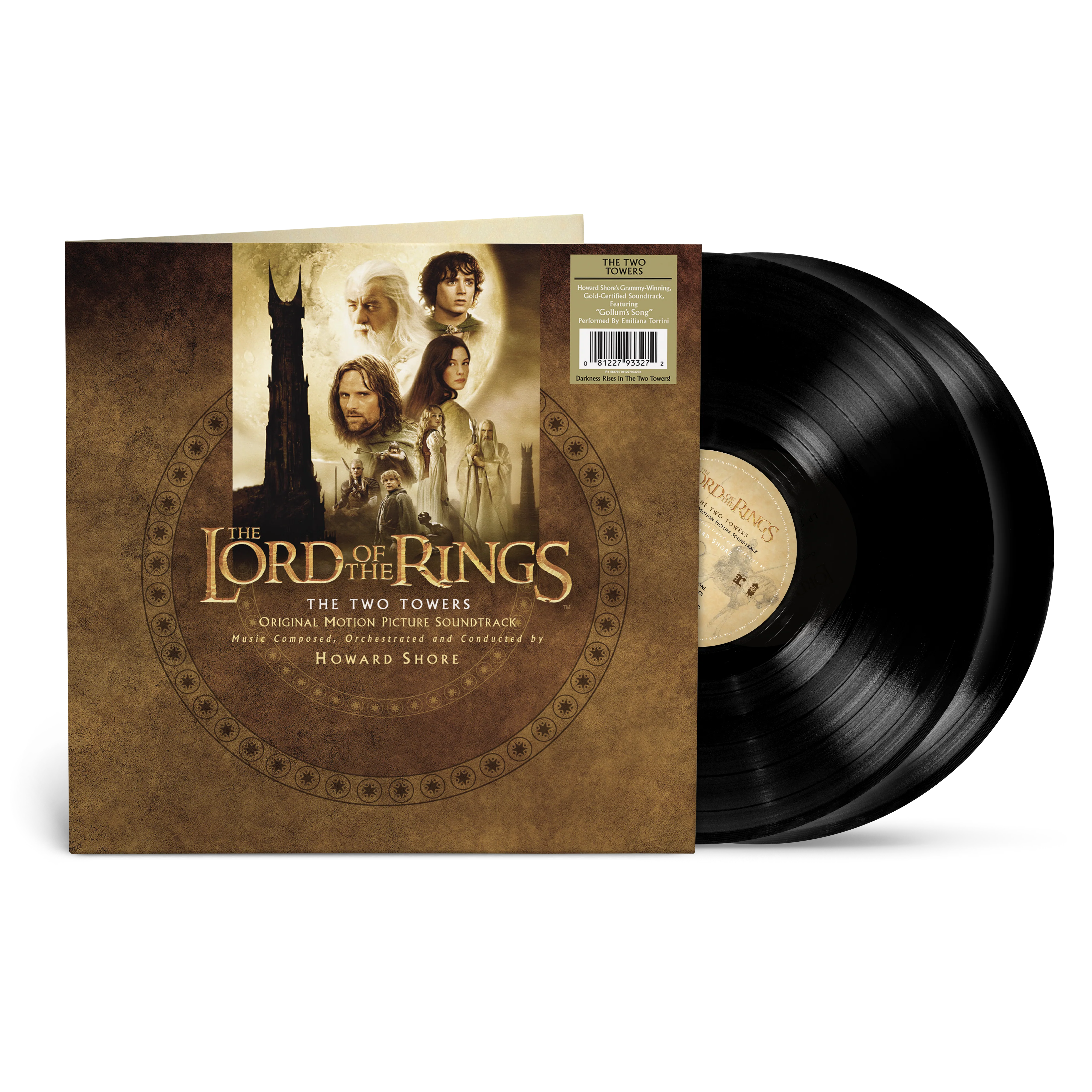 The Lord Of The Rings: The Two Towers (2LP Black Vinyl)