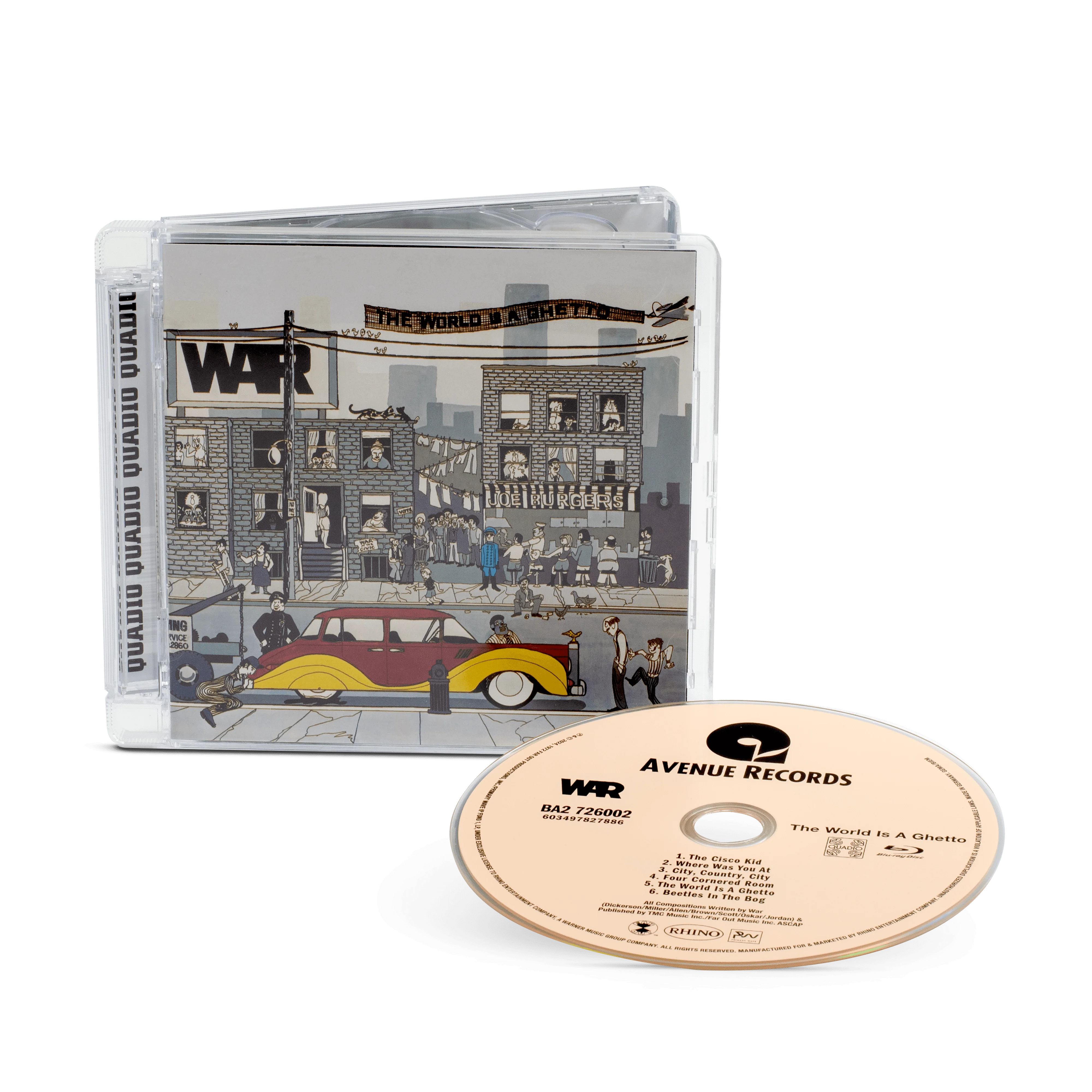 THE WORLD IS A GHETTO (QUADIO) (BLU-RAY AUDIO)