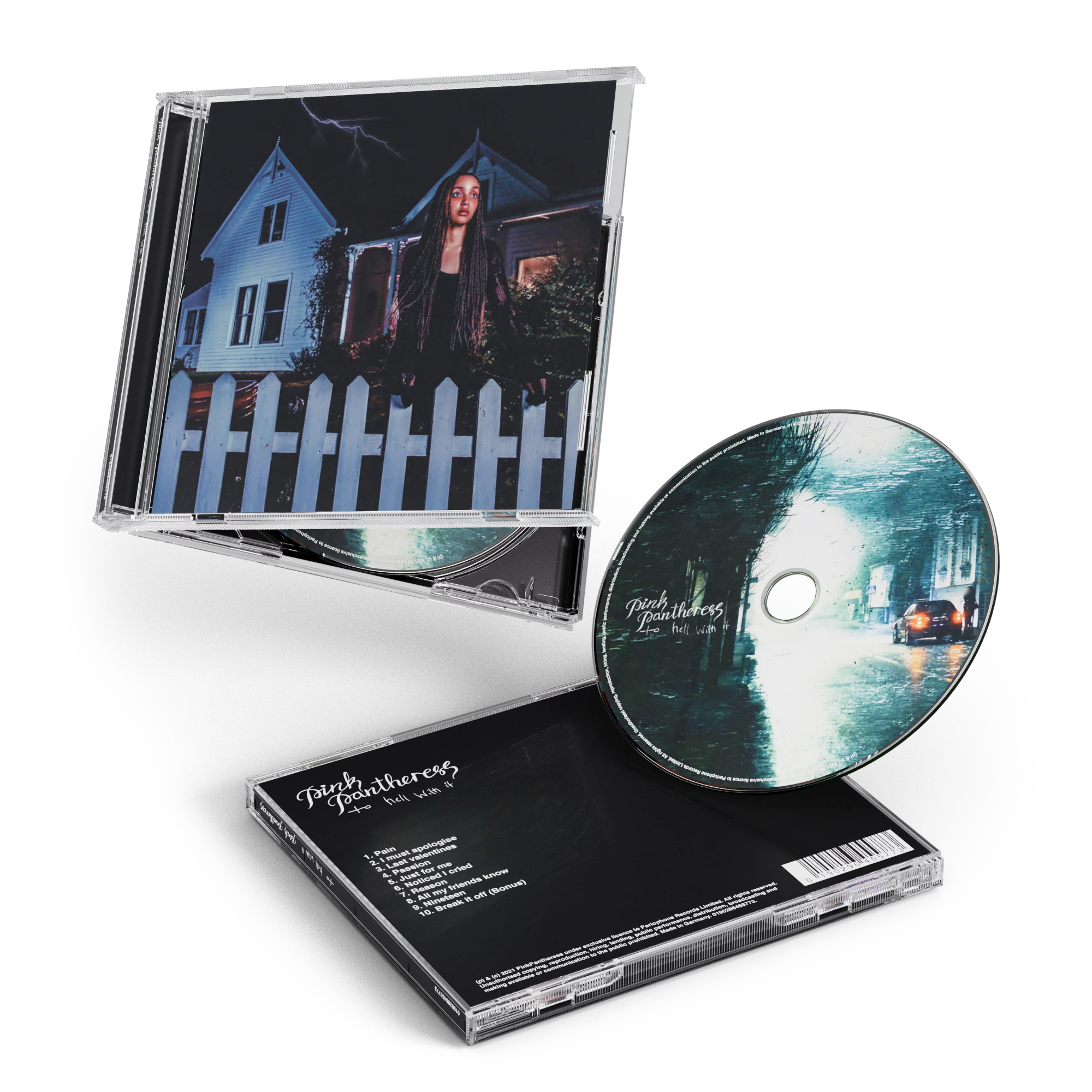 'to hell with it' (CD)