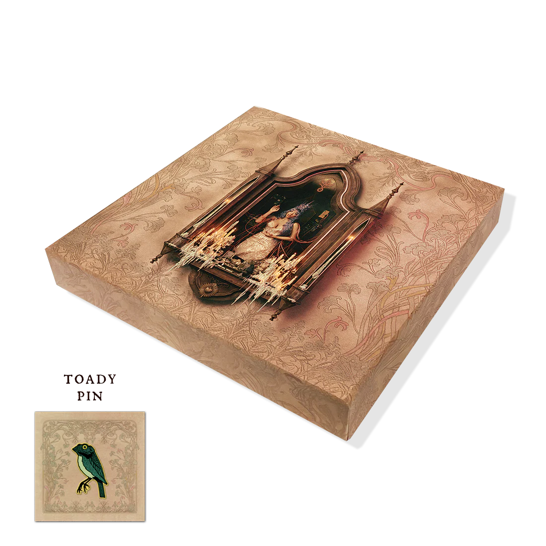 HADES Toady Enamel Pin + CD Box Set