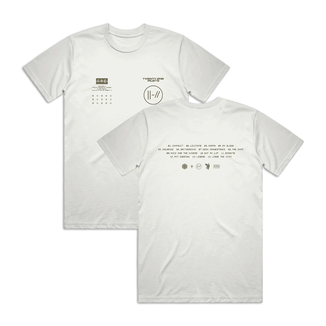 Trench Tracklist T-Shirt