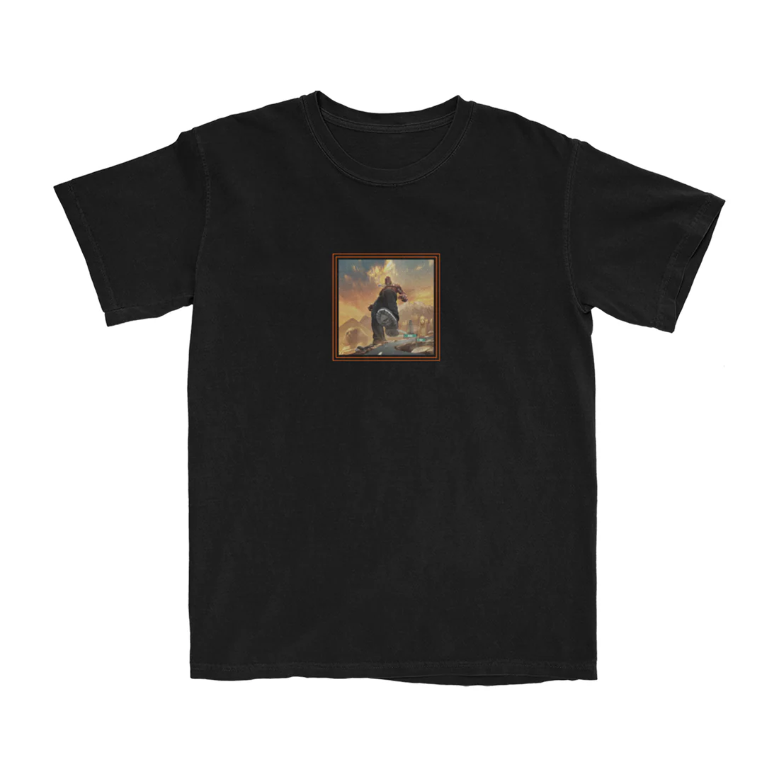 Twice As Tall T-Shirt (Black) - Image 2
