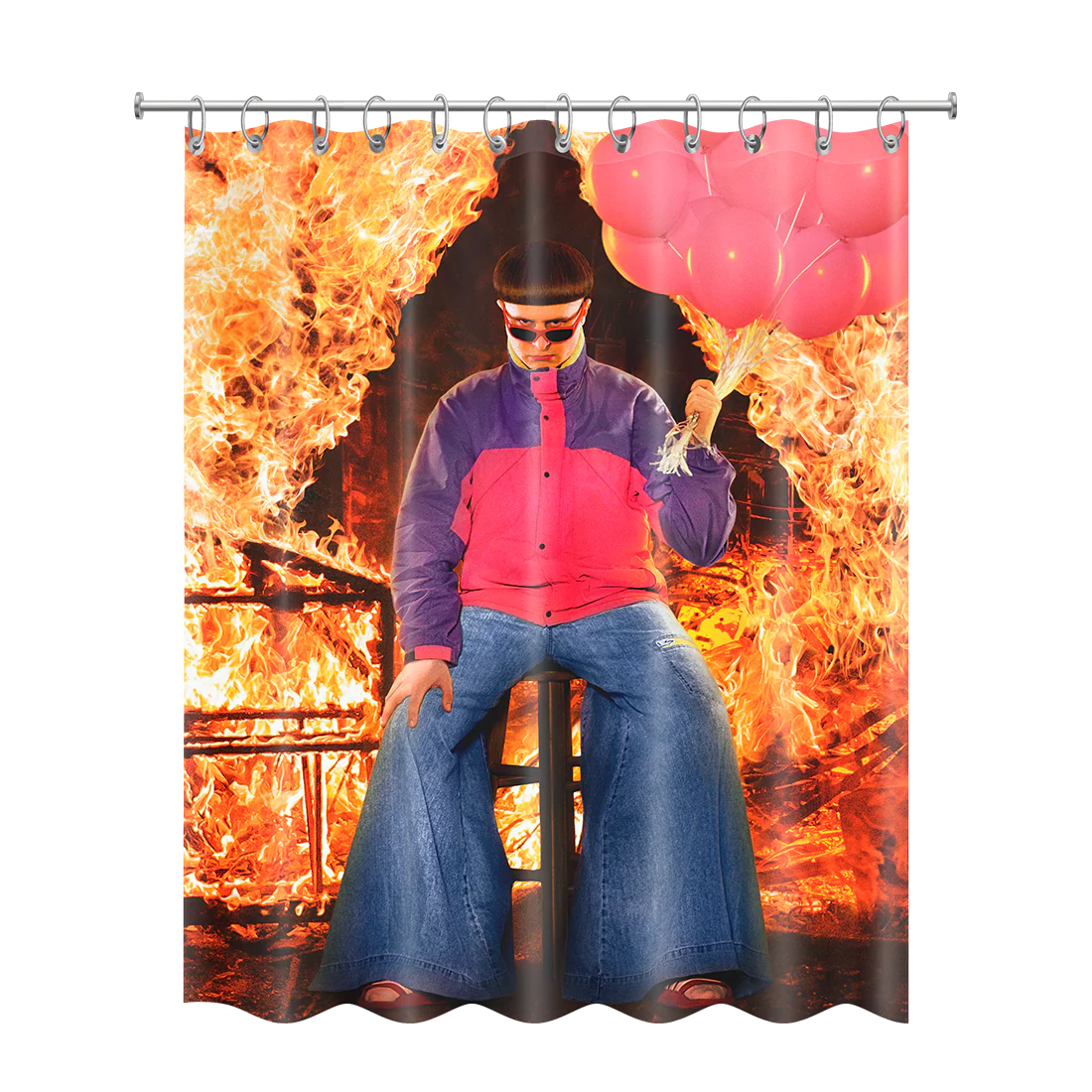 Ugly is Beautiful Shower Curtain