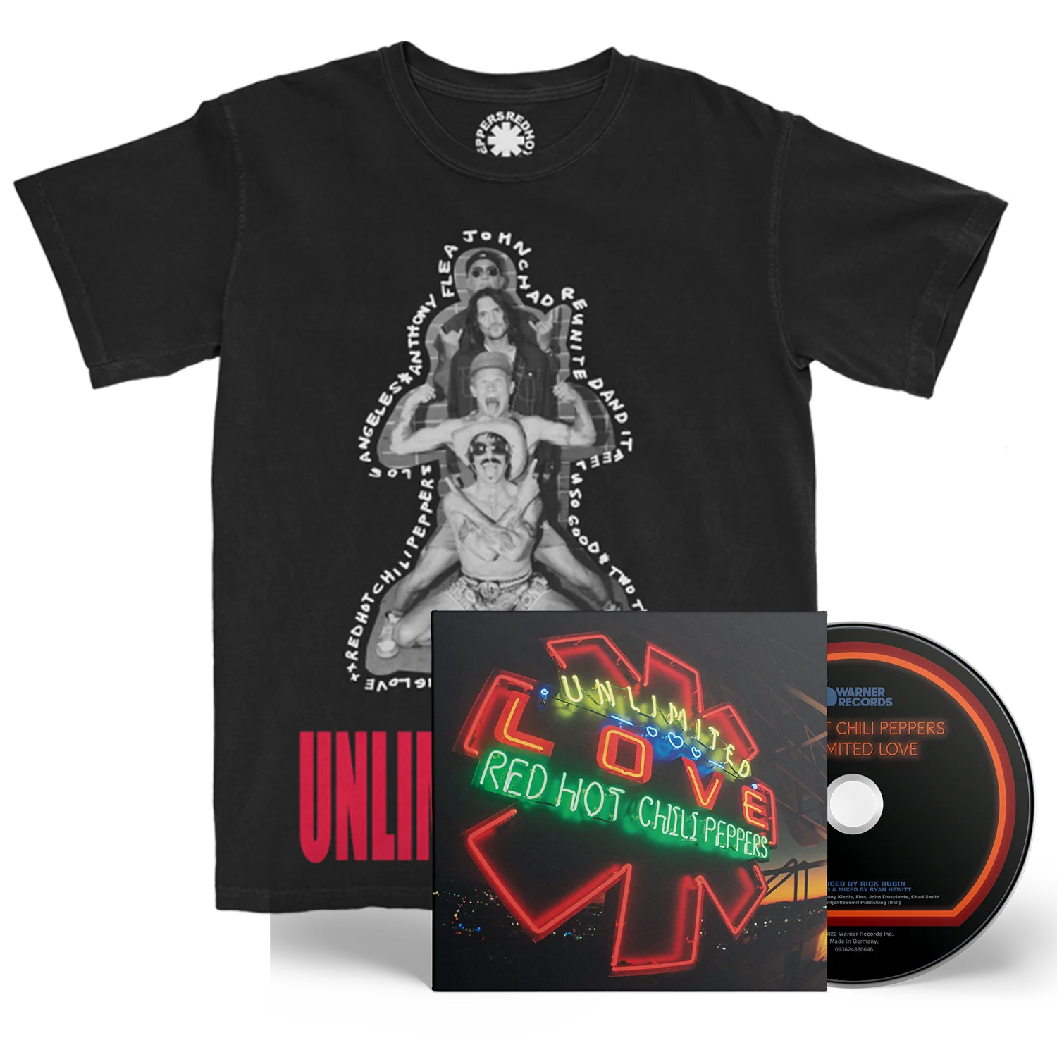 Unlimited Love CD + T-Shirt Bundle