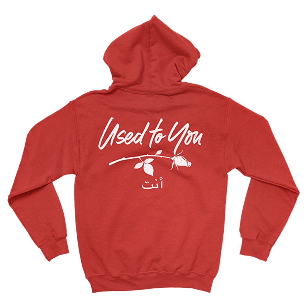 Used to You Red Hoodie - Image 3