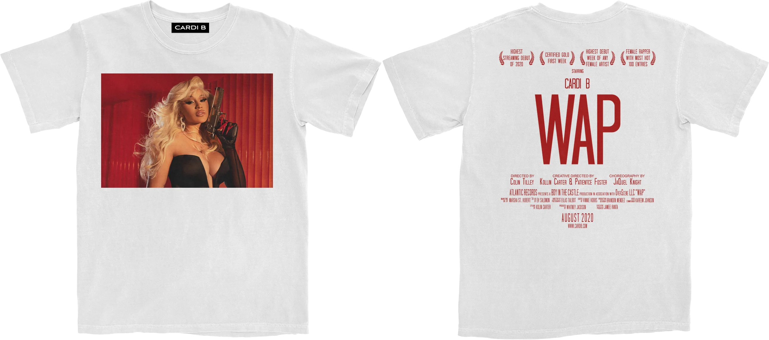 WAP Movie T-Shirt (White)