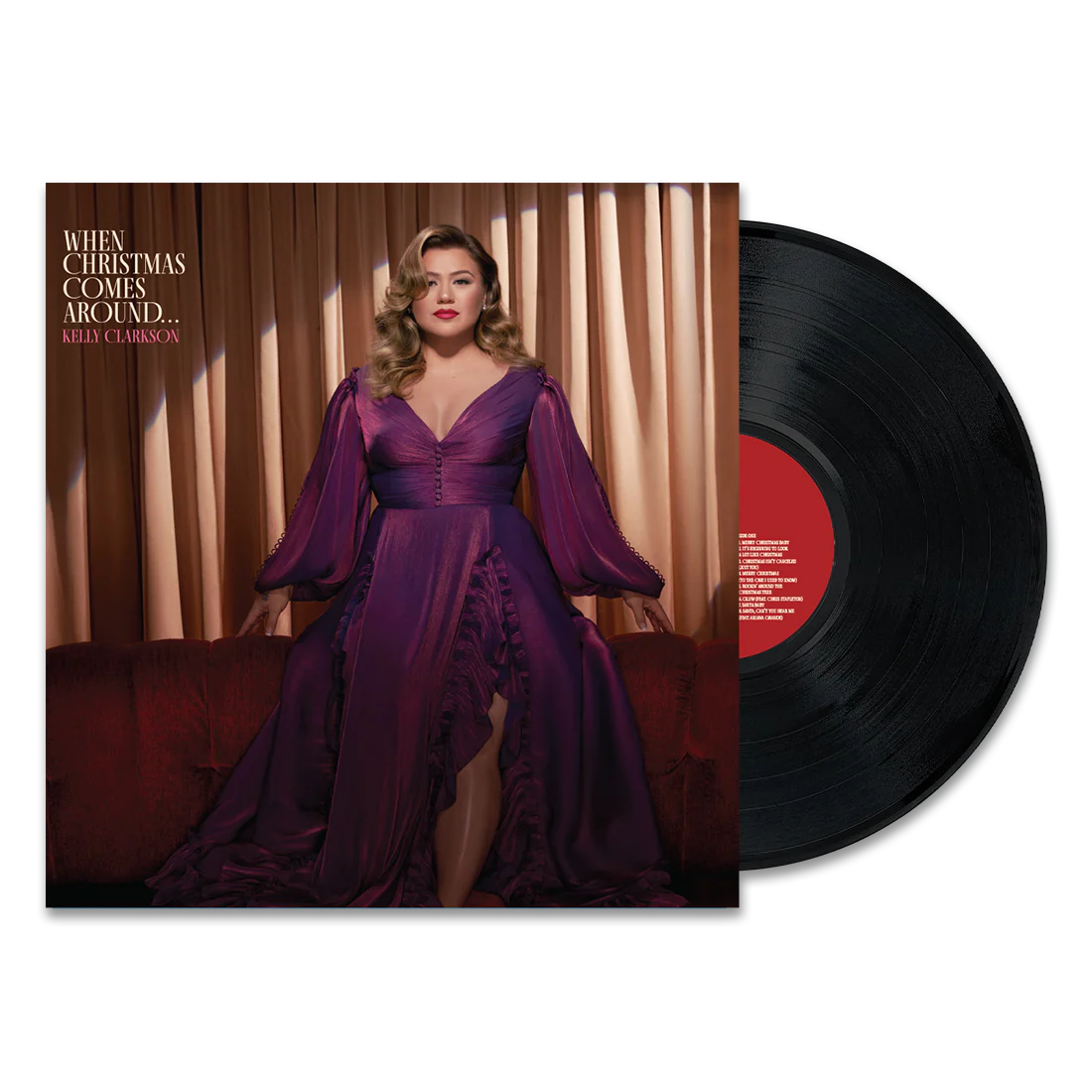 When Christmas Comes Around… Standard Black Vinyl