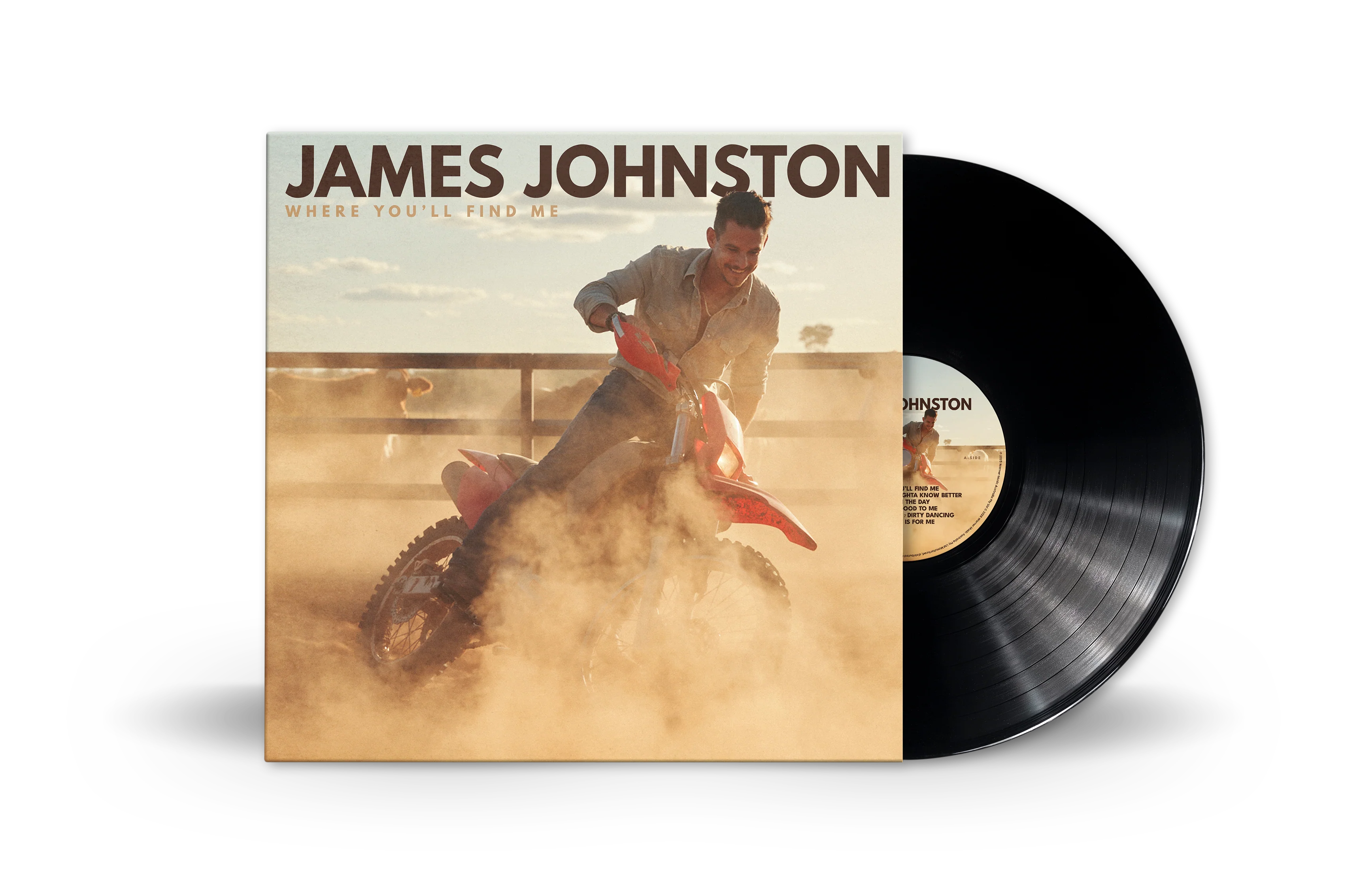 WHERE YOU'LL FIND ME - Black Vinyl