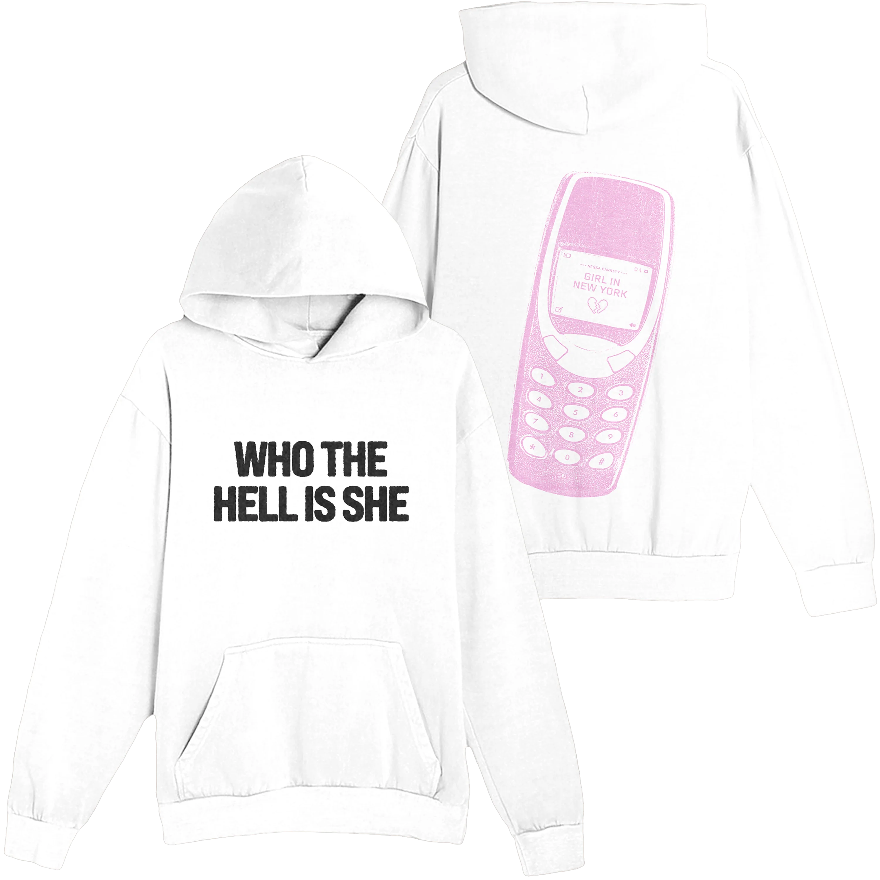 Who The Hell Is She Hoodie