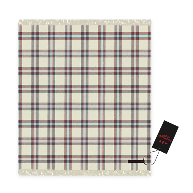 Winter of Mixed Drinks Anniversary Tartan Blanket