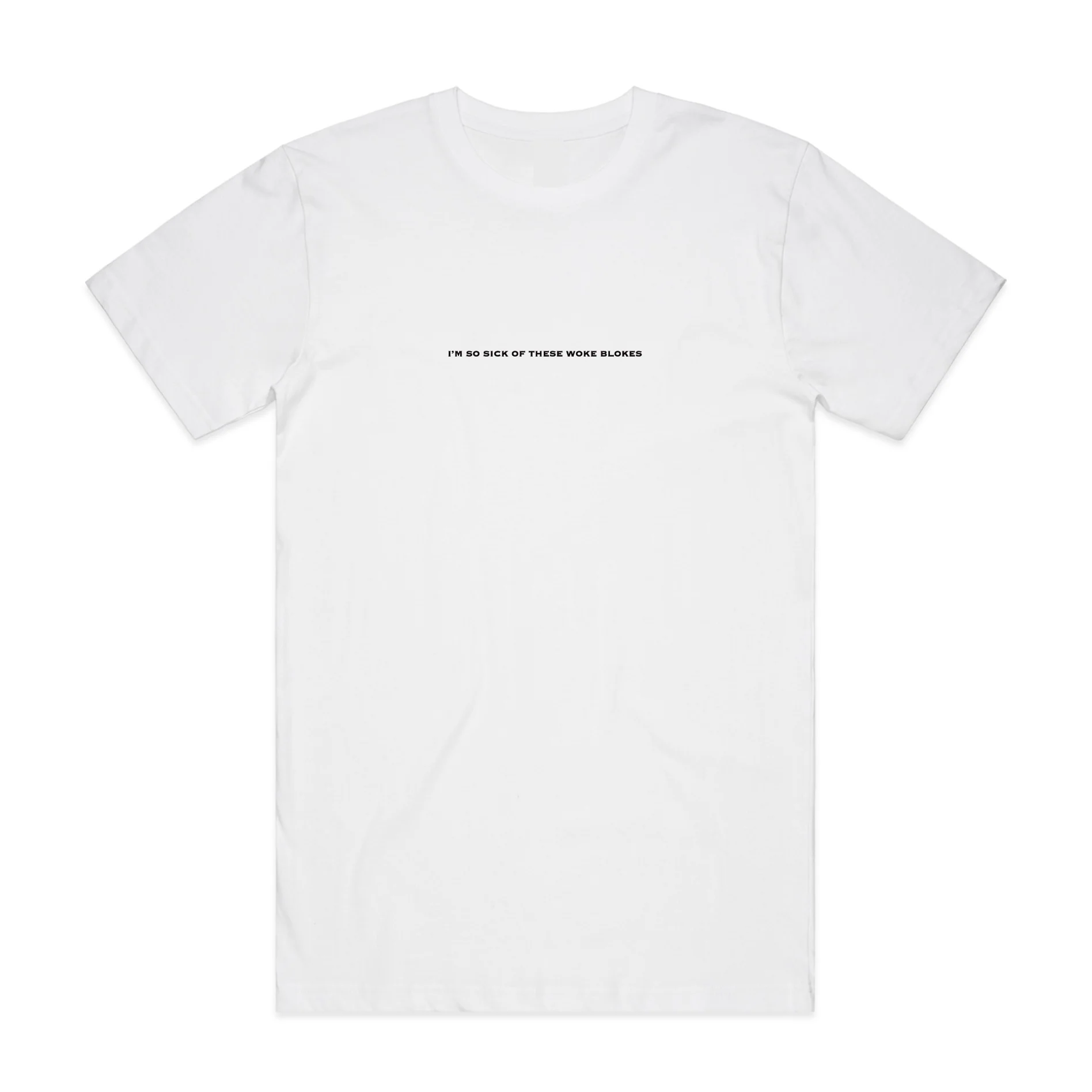 Woke Bloke T-Shirt White