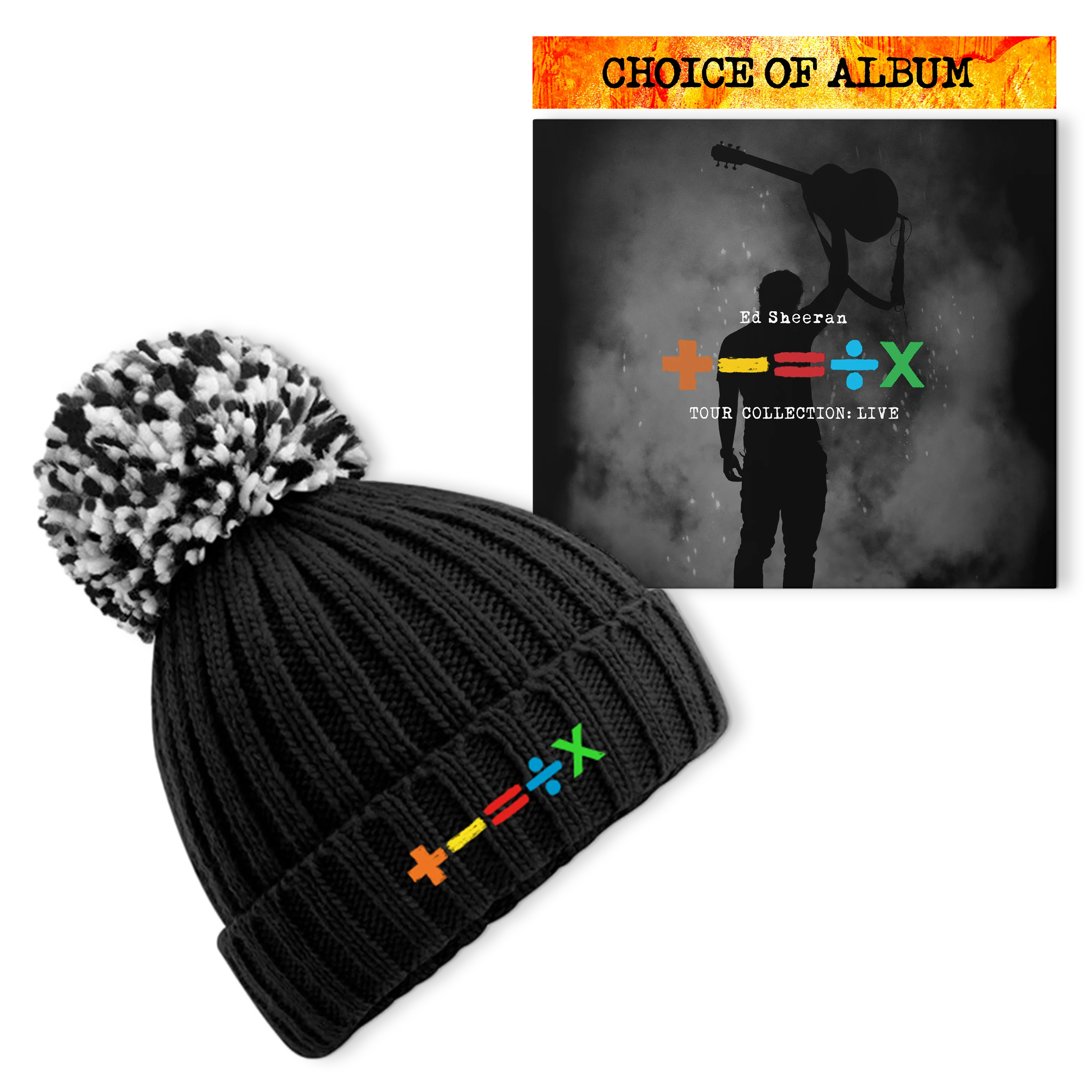 +-=÷× Bobble Hat + Album Bundle